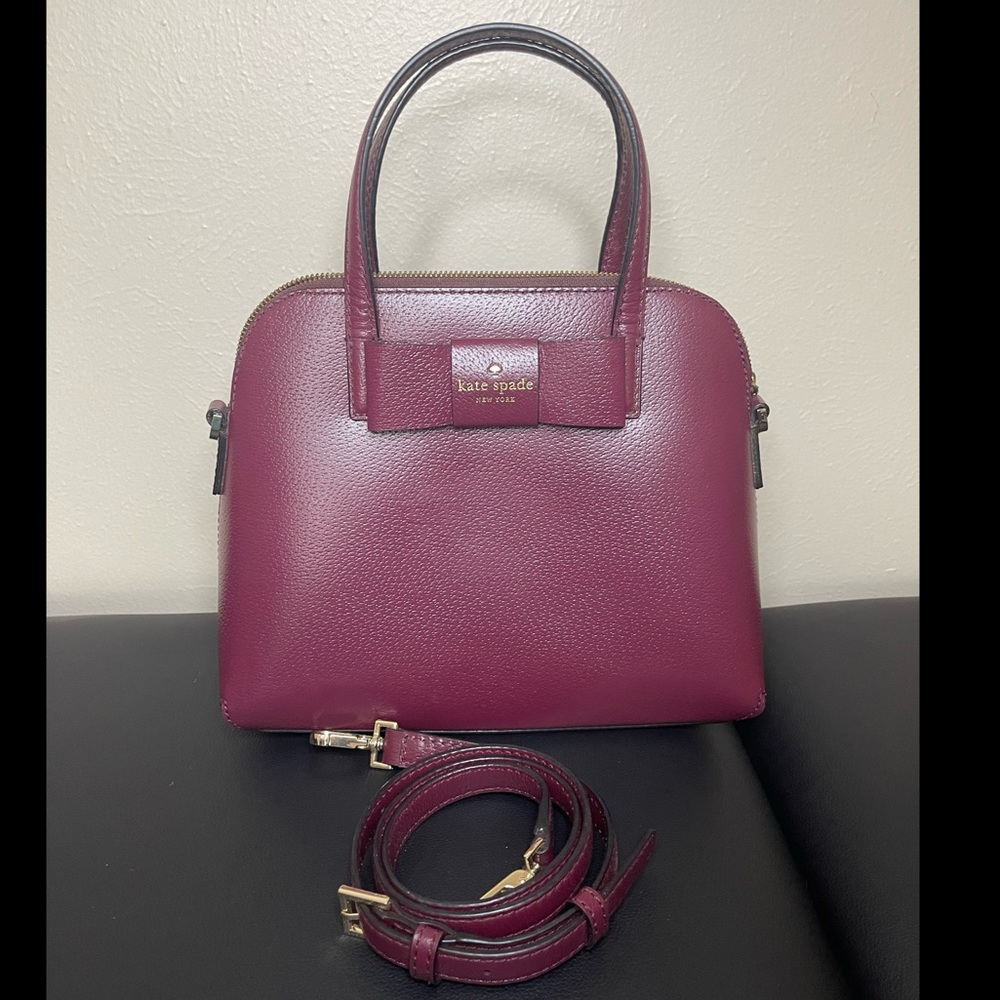 Kate Spade Purse- Wine
